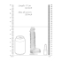 Realistic Dildo with Balls - 6 / 15 cm