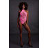 Body with Halter Neck - One Size - Neon Pink