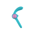 RINY VIBRATING RING W/ BLUE SILICONE USB CONTROLLER