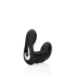 Beaded Vibrating Prostate Massager with Remote Control - Black