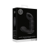 Beaded Vibrating Prostate Massager with Remote Control - Black