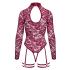 Body open cup red S