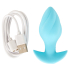 Cuties Vibrating Plug Blue