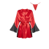 Sara peignoir red