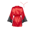 Sara peignoir red