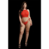 Festive Rhinestone Top and Thong - Plus Size