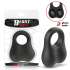 Penis Ring with Glass Balls Liquid Silicone 30 mm