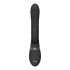Rini - Pulse Wave Vibrating Double Penetration Rabbit - Black