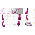 Yumi - Triple Motor G-Spot Finger Motion Vibrator and Flickering Tongue Stimulator - Pink