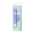 Vibrator with clitoral stimulation Flovetta Crocus, silicone, purple, 17.5 cm