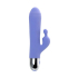 Vibrator with clitoral stimulation Flovetta Crocus, silicone, purple, 17.5 cm