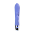 Vibrator with clitoral stimulation Flovetta Crocus, silicone, purple, 17.5 cm