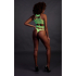 Body with Grecian Neckline - One Size - Neon Green
