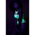 Body with Grecian Neckline - One Size - Neon Green