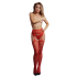 Suspender Rhinestone Pantyhose - One Size