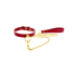 O-Ring Collar and Chain Leash