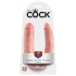 Podwójne Dildo King Cock do 2 dziurek na raz 43cm