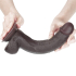 Realistyczne czarne Dildo z przyssawką 24 cm Lovetoy