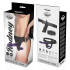 HARNESS ATTRACTION - RODNEY DOUBLE PENETRACI N VIBRATOR 18 CM -O- 3.5 CM