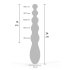 Beaded Anal Power Vibrator