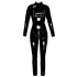 Vinyl Jumpsuit Black 2XL