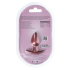 Smooth Silicone Anal Plug - Small - 2.6 / 6,5 cm - Rose Gold
