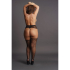 Suspender Leopard Pantyhose - Plus Size