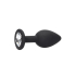 Silicone Butt Plug with Removable Jewelry
