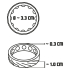 2-pc glans ring set