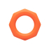 CalExotics Alpha Liquid Silicone Sexagon Ring