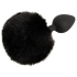 Fluffy Tail Black M