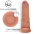 COCK MILLER - REALISTIC DILDO WITH SUCTION CUP AND REMOTE CONTROL VIBRATION 19.5 CM