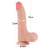 8.5\'\' Sliding Skin Dual Layer Dong Flesh