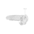 Realistic Dildo with Balls - 9 / 23 cm