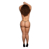 Clo© - Thong with Open Crotch, Adjustable Sliders and Golden Details - Plus Size