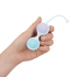 Vibrating and 5 Weight Interchangeable Kegel Kit with Remote Control - Purple