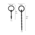 Penis Plug Set Advanced 2 pcs
