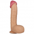 Realistyczne dildo Gigant z przyssawką 28cm