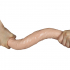 Realistyczne Dwustronne dildo elastyczene i mocne 45cm