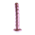 Beaded Silicone G-Spot Dildo - 8\'\' / 20,5 cm - Rose Gold