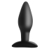 Silicone Butt Plug Large Black
