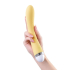 Vibrator Flovetta by Toyfa Calla, silicone, yellow, 22 cm