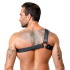 Men\'s Leather Harness XL-2XL