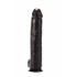 Dildo Czarny Hunter's Cock z przyssawką 40cm X-MEN