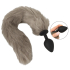 Fluffy Tail Grey