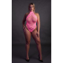 Body with Halter Neck - Plus Size - Neon Pink