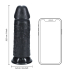 Extra Thick Straight without Balls 8 / 20,3 cm - Black