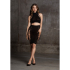 Kala XXXVII - Two Piece with Turtleneck, Crop Top and Skirt - One Size