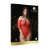 Presents Rhinestone Off Shoulder Bodysuit - Plus Size