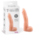 Klasyczne Dildo Realistyczne T-Skin Spread Me 17,7cm Chisa